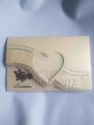 Wedding Cards Cream