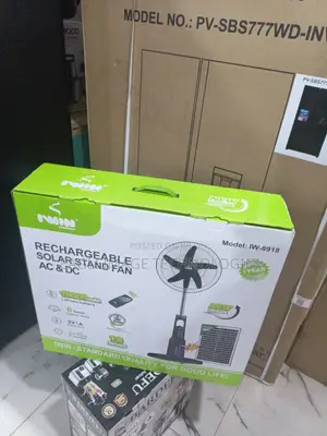 Iwin 18" Solar Fan – Maximum Breeze, Zero Electricity Cost