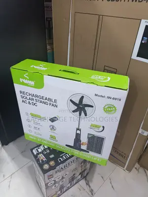 Iwin 18" Rechargeable Fan - Best for Shop Home