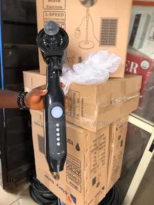 Ac Dc Solar Rechargeable Standing Fan