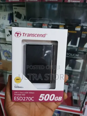Transcend Ssd Esd270c 500gb