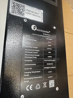 The Best Marker of 10kwh-51.2v Felicity Solar Lithium Ion Battery.