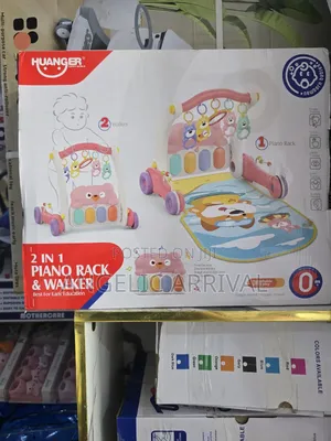 2 in 1 Baby Piano Rack Walker