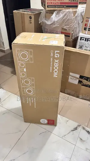 Dual-Speaker Lg Xboom Cj45 Music Player
