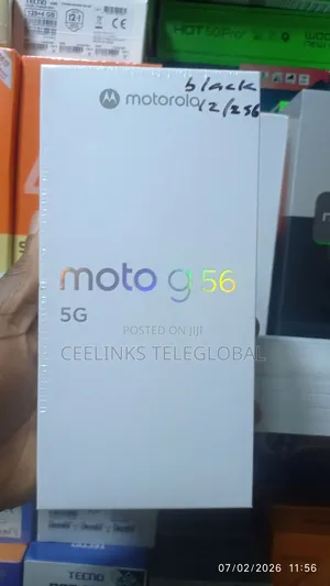 New Motorola Moto G56 5G 256 GB Black