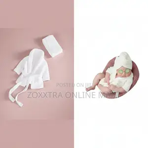 Baby Photography Bathrobe Towel Props Set