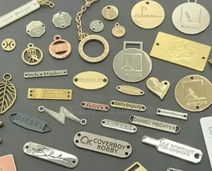 Customised Metal Label Tags for Clothing, Bags, Shoes, Leather