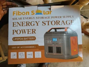 Fibon 550w Power Station With Panel