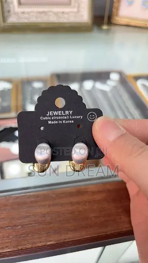 30pcs Earrings Card Black Earrings Card Earring Display