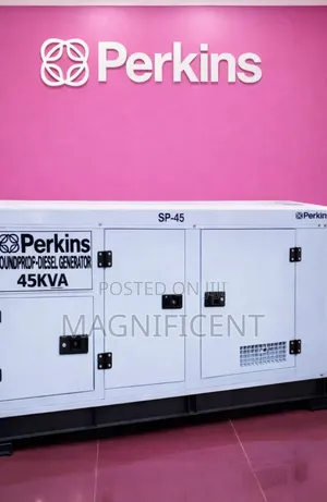 45kva Original Perkins Generator 100% Copper Coil