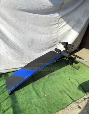 Blue Sit Up Bench