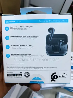 Anker Soundcore K20i Earbud Ergonomic Comfort