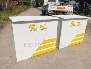 1. Modern Corporate Reception Front Desk