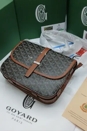 Goyard Cross Body Bag for Men (Fully Boxed)