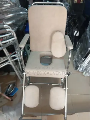 Executive Commode , Collapsible With Orthopedic Leg