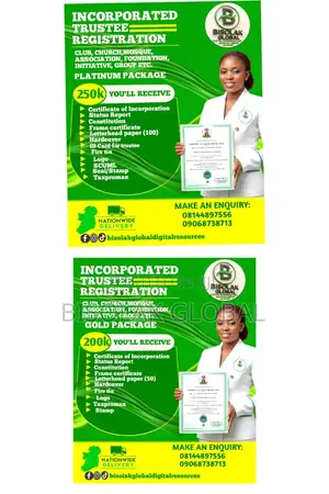 Ngo Registration Gold and Platinum Package Package