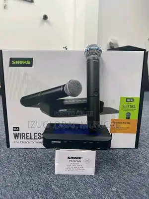 Shure Blx24/B58 Wireless Handheld Microphone With Beta 58a Capsule