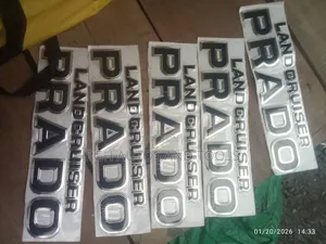Land Cruiser Prado Boot Vinyl Sticker