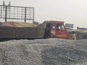 Granite and Polystyrene