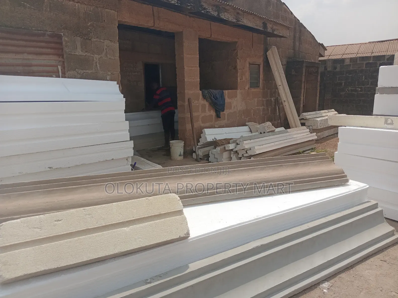 Granite and Polystyrene