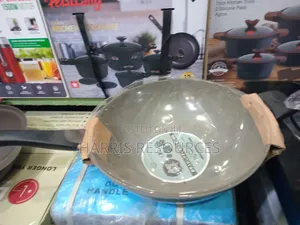 Large Thick Heavy Duty Frying Pan With Handles