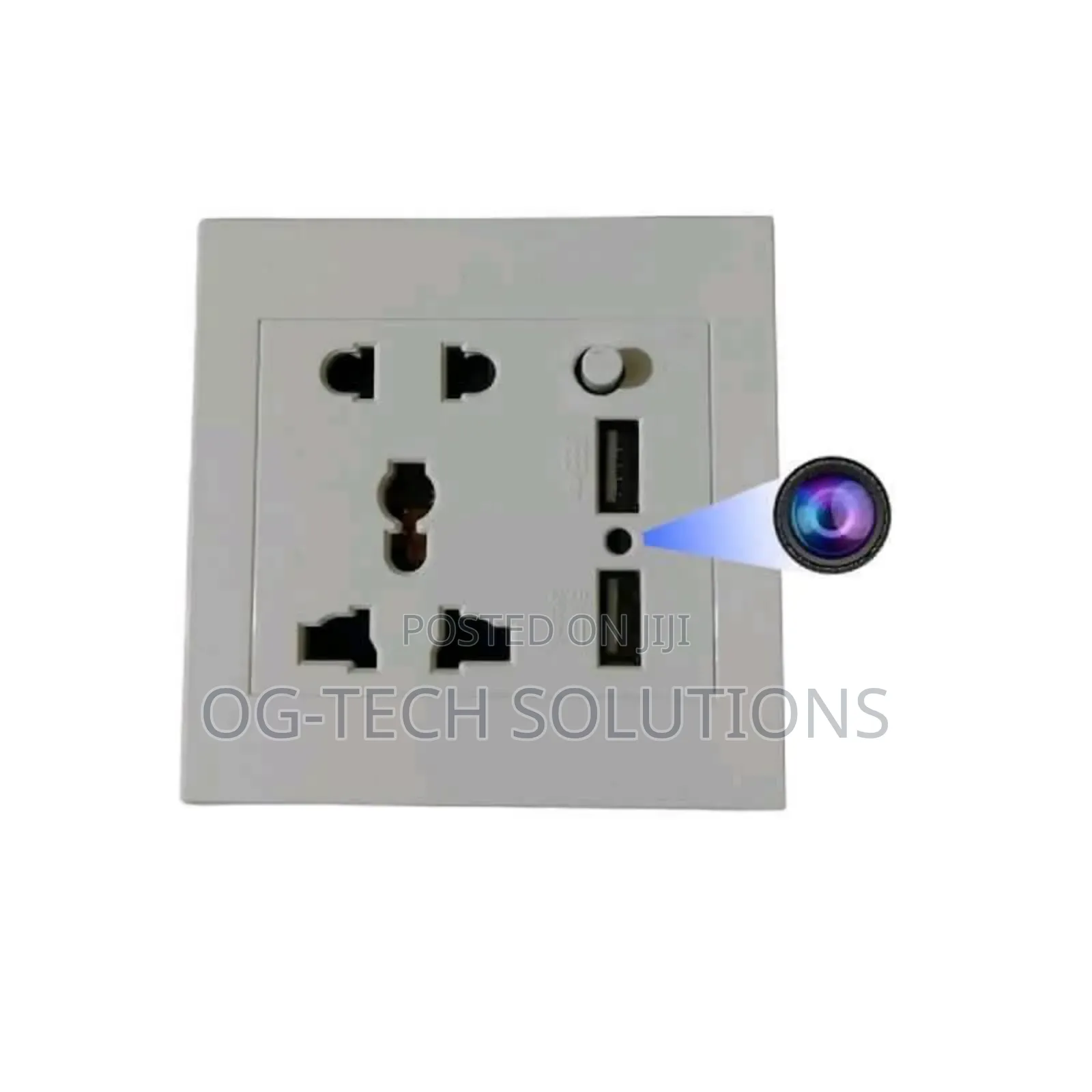 Hidden Spy Camera Wall Socket