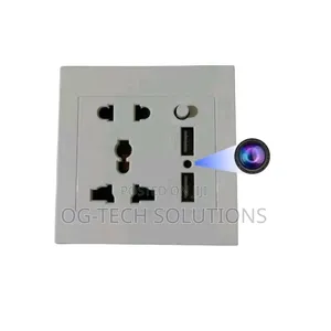 Hidden Spy Camera Wall Socket