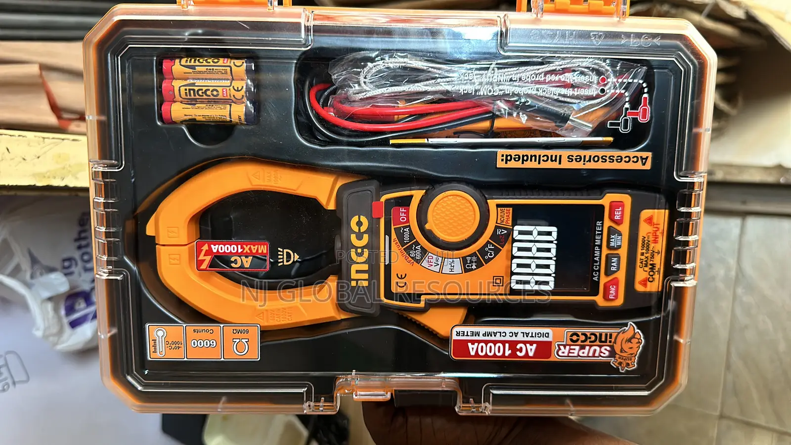 1000a Ingco Ac Clamp Meter