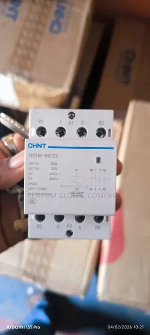 Modular Contactor 4p And 2pole Chint