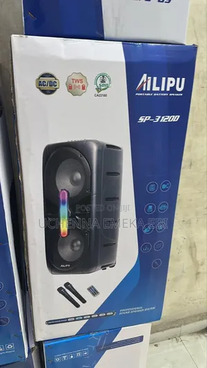 Ailipu Speaker With Bluetooth and 2 Mica Phone