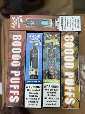 Aaok 80000 Puffs Disposable Vape | 2% Nicotine | Long Lasting Nigeria