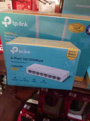 Tp-Link Ls1008 8ports 10/100 Desktop Switch