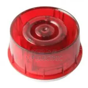 Wss-pr-no5 Morley Wall Sound Strobe With A White Skirt