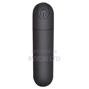 Black Rechargeable Bullet Vibrator