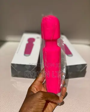 Pink Rechargeable Magic Wand Vibrator