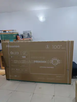 New Hisense 100" Qled Smart Tv - Ultra-Vivid Display