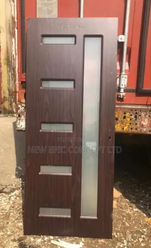 Walnut Color 3ft By 7ft Room Wooden Door
