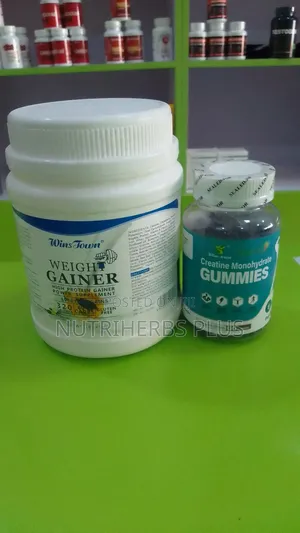 Wins Town Creatine Monohydrate Gummies Wins Town Weight Gainer Powder