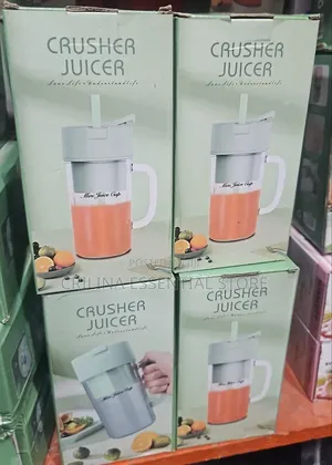 Portable Rechargeable Crusher Juicer
