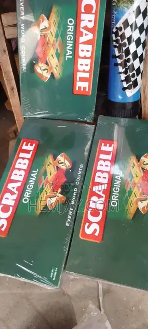 Scrabble Board "Spelling Game"