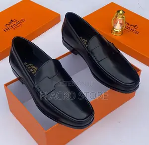 Original Hermes Loafers Shoes
