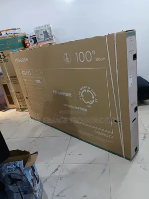 Order Your Hisense 100" Qled Smart Tv Now