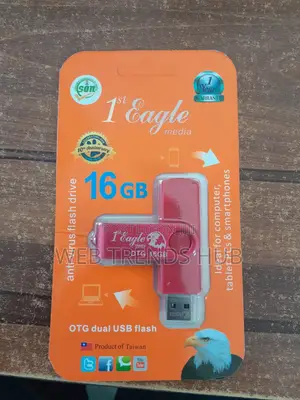1st Eagle 16gb Otg Dual Usb Flash Drive - Anti-virus High Speed