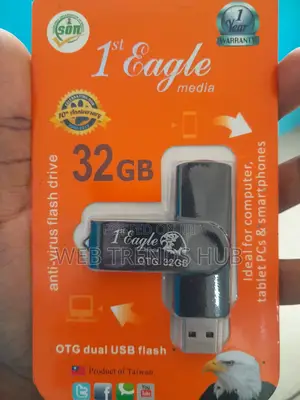 1st Eagle 32gb Otg Usb Flash Drive - Anti-Virus High Speed