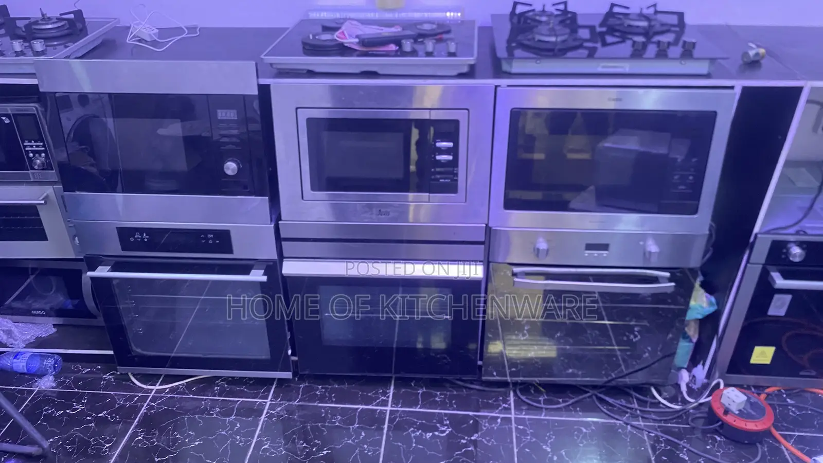 Inbuilt Oven And Microwave Set