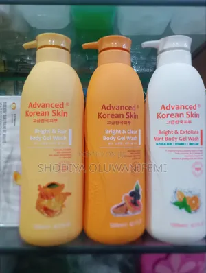 Advanced Korean Skin Body Gel Wash