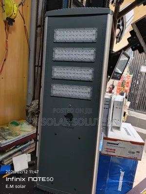 All in One Solar Street Lights (4 Eyes) Available Now