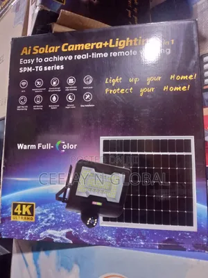 Solar Ai Intelligent 400w Camera Flood Light