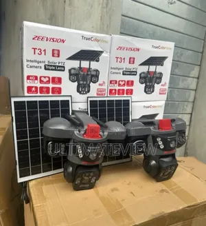 4g Triple Lens CCTV Camera V380