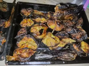 Well Dehydrated Freshly Prepared Catfish Cutlets